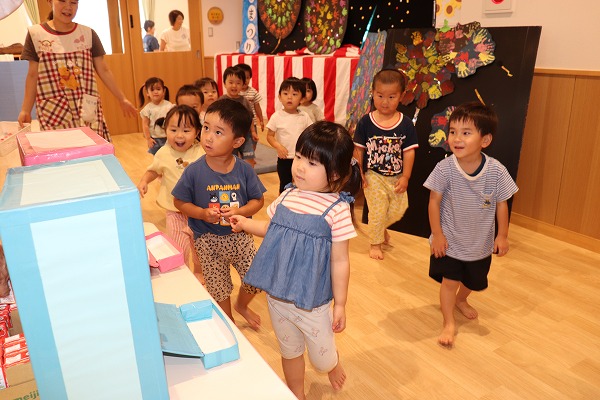 夏祭り開催です