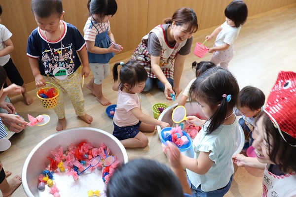 夏祭り開催です